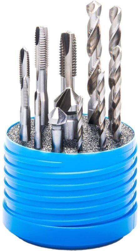 SW-Stahl 82229L Sortiment Gewinde- und Kernlochbohrer M4 M10