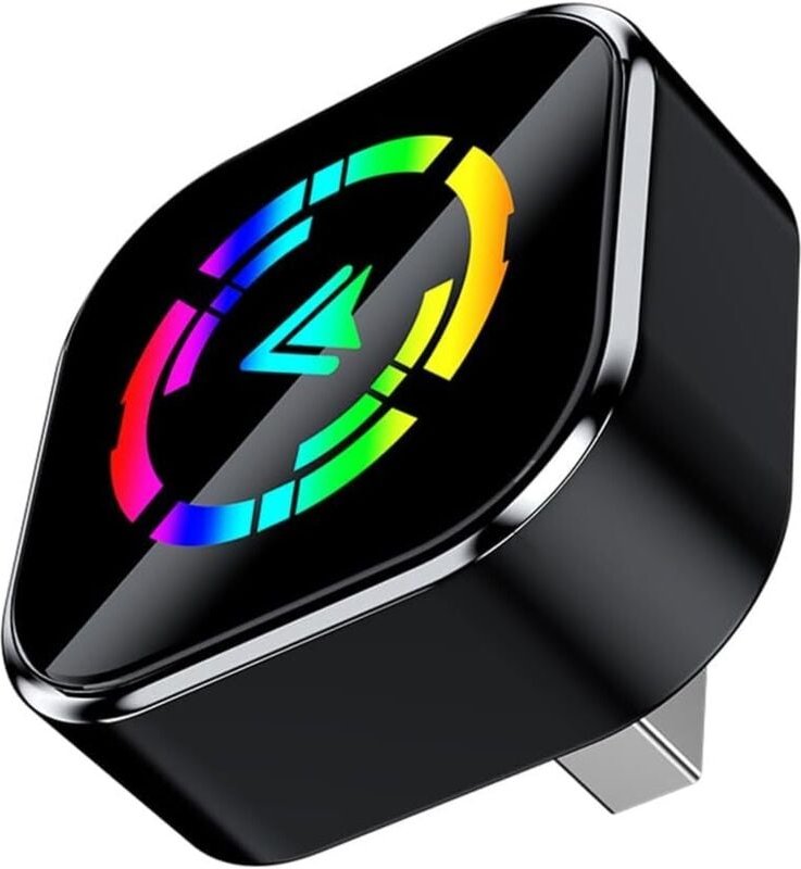 2-in-1-CarPlay- und Android Auto-Adapter, Plug & Play, kabelloser Bluetooth 5.0 Apple Carplay-Adapter mit Autos ab 2016 ...