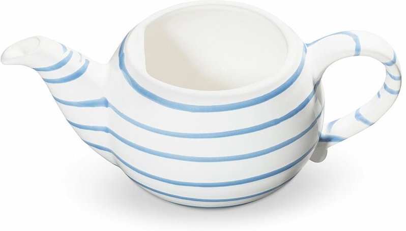 Gmundner Keramik Blaugeflammt, Unterteil Teekanne 0,5 Liter