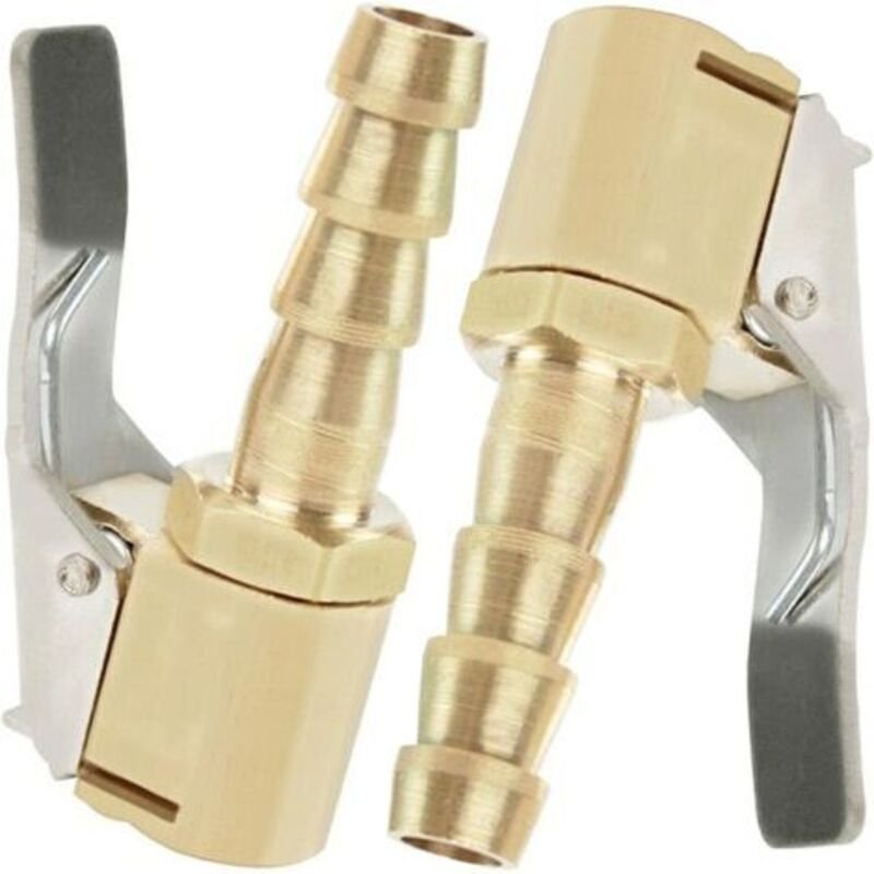 2 Stück Aufblasdüse, Autoreifen-Aufblasdüse, Aufblasdüse mit Clip, Aufblasventil-Clip-Klemmanschluss-Adapter, für Reifen...