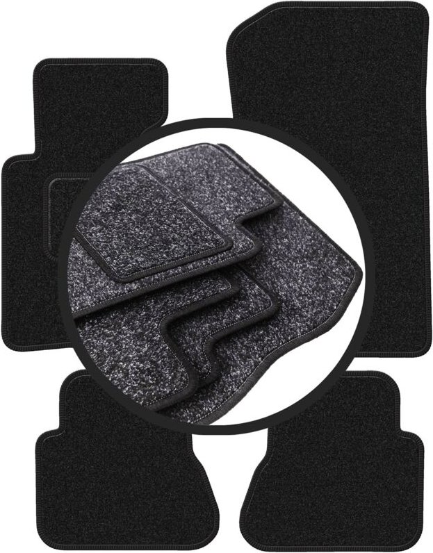 ANTHRA Autofußmatten für: BMW 3 E46 Cabrio (2000-2007)