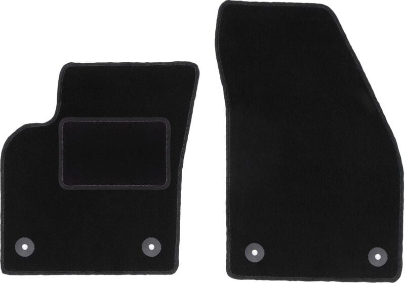 Vordere Matten schwarz für: Volvo V50 Kombi (2004-2012)
