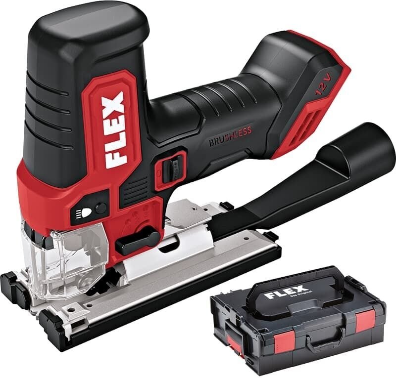 Flex Akku-Stichsäge mit Pendelhub JSP 12-EC, Ausführung: 531.317, Solo/L-BOXX