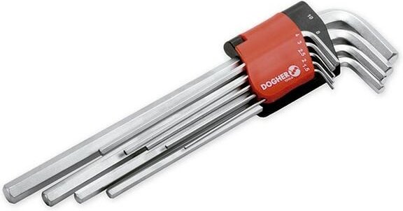 Thumbnail - Sechskant XL Steckschlüssel Satz 9-tlg 1,5-10 DOGHER 602-009