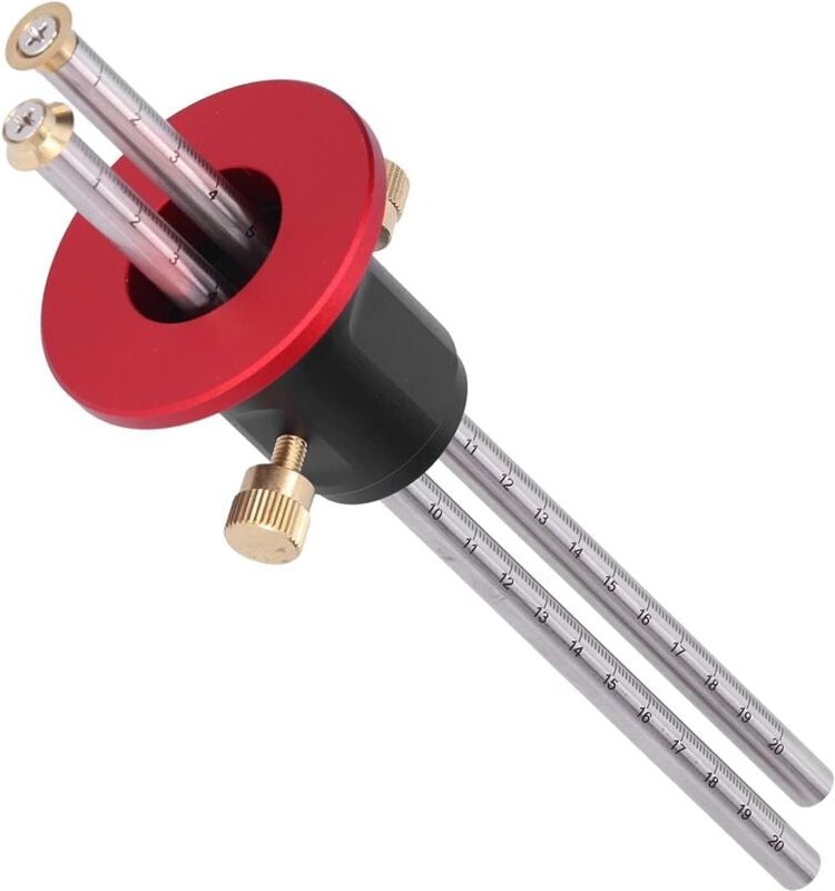 Radstreichmaß, Doppelstreichmaß, Klingentyp, Holzanreißwerkzeug, Holzbearbeitungslehren, Markierungsführung, Doppelkopf-...