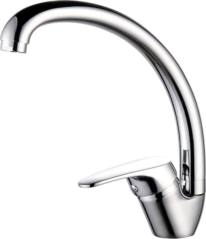 Einhebel-Java-Spüle mit hohem horizontalem Rohrauslauf