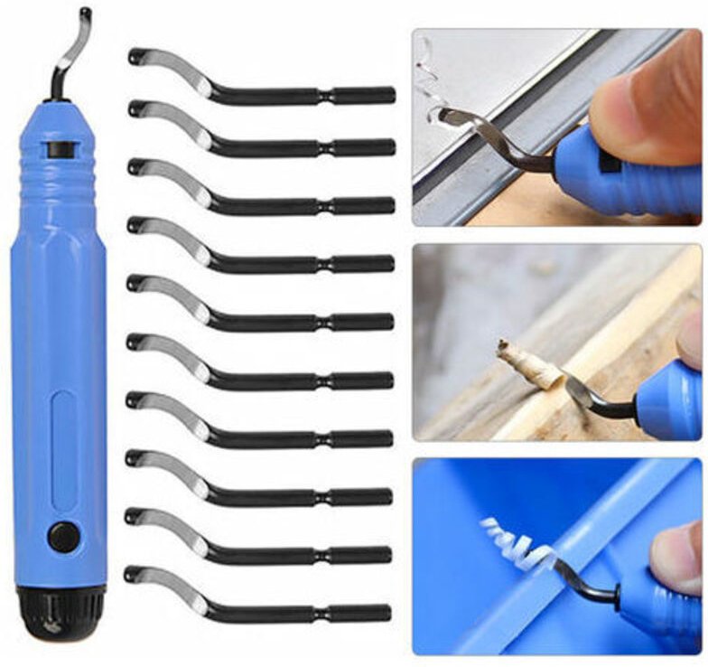 Shining House - Metall-Entgratungswerkzeug-Set, Entgratungsschneider-Set, Gratentferner, Handwerkzeug für Holz, Kunststo...