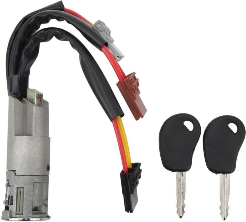Zündschloss mit Schlüssel 252521, Ersatz für Lemon ax Berlingo Evasion Jumpy Saxo Xantia Xsara