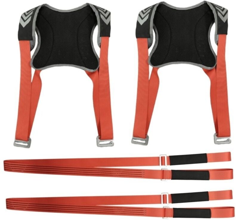 2 Stück Hebegurte zum Bewegen, verstellbare Transportgurte, Hebe- und Transportsystem für 2 Personen, Umzugszubehör zum ...