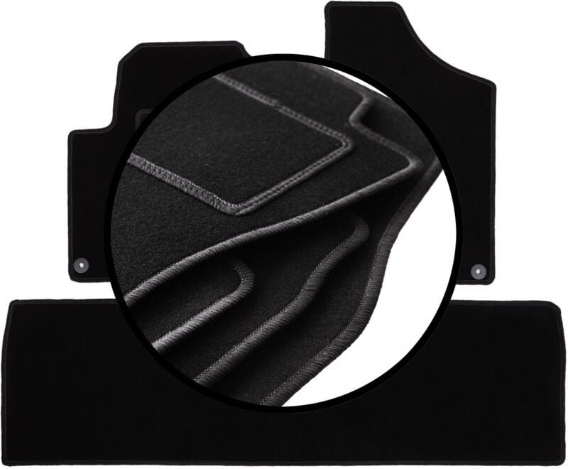 Komplettset Veloursmatten für: Volkswagen Sharan I Minivan (1995-2010)