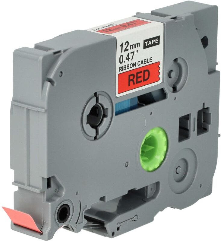 Vhbw - 1x Schriftband-Kassette kompatibel mit Brother pt GL1000, H100, GL200, H100LB, GL100, H100L Etiketten-Drucker 12m...