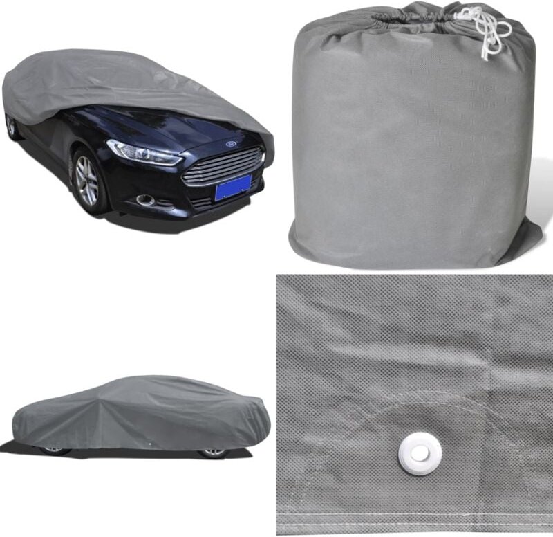 Vollgarage Vliesstoff Gr. xxl - Autoabdeckung - Autoabdeckungen - Home & Living - Grau