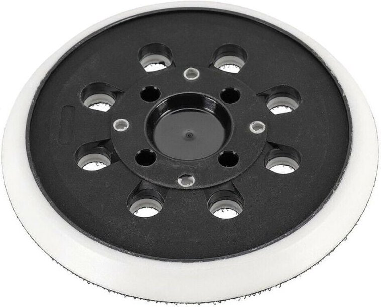 Trade-Shop Klett 8+4-Loch Schleifteller / Haftteller / Stützteller 125mm kompatibel mit Bosch Exzenterschleifer ersetzt ...