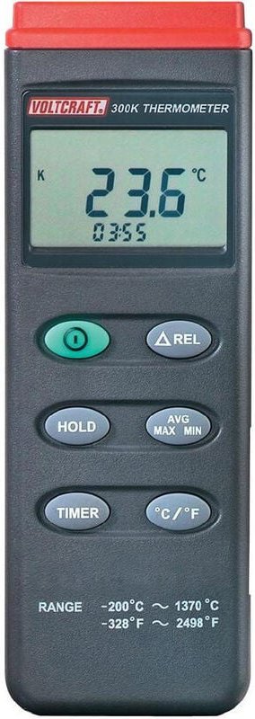 Voltcraft - K204 Temperatur-Messgerät -200 - +1370 °c Fühler-Typ k Datenlogger-Funktion