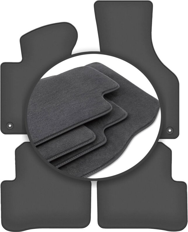 Thumbnail - Premium-Fußmatten für: Volkswagen Passat CC Coupé (2008-2012)