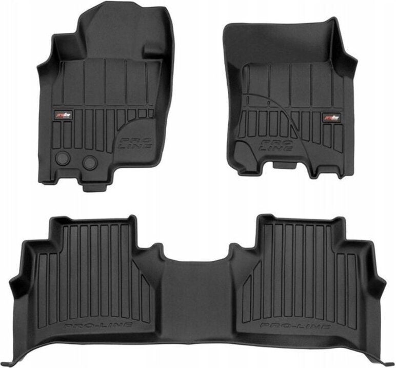 Gummimatten und Fußmatten Nissan Navara 4 2014-2022 3D Mulde