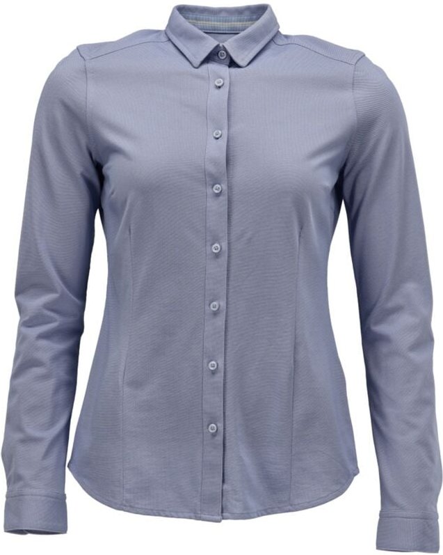 Hemd, moderne Damenpassform, Stretch Damenbluse Gr. 38, hellblau - Mascot