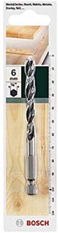 Bosch - Zubehör 2609255150 6 mm of Durchmesser Sechskantadapter für Holzbohrer