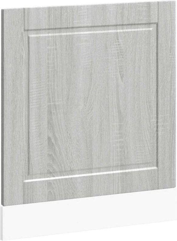 Geschirrspülerblende Porto Grau Sonoma 60x1,5x67 cm Vidaxl