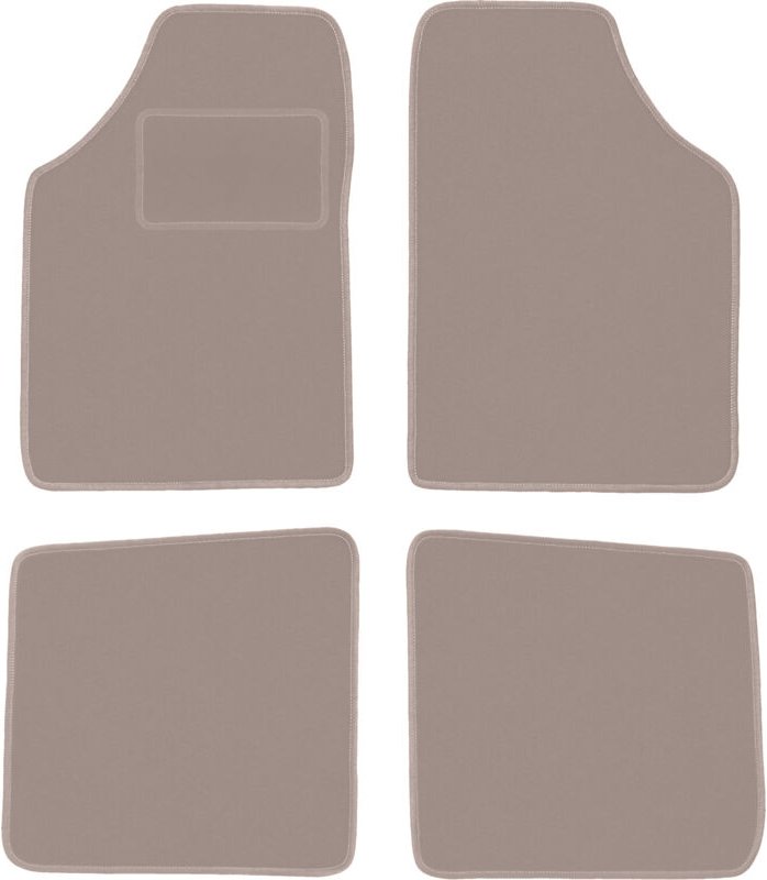 Beige Veloursmatten für: Renault Kangoo I Kombivan (1997-2008)