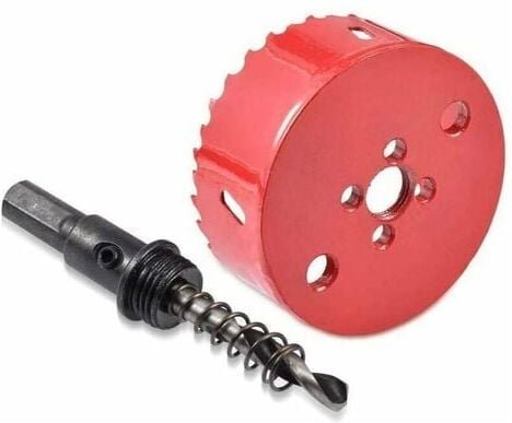 Mumu - 100 mm Bimetall-Lochsäge (M42 hss), robust für Holz, Aluminium, Eisen, Kunststoff