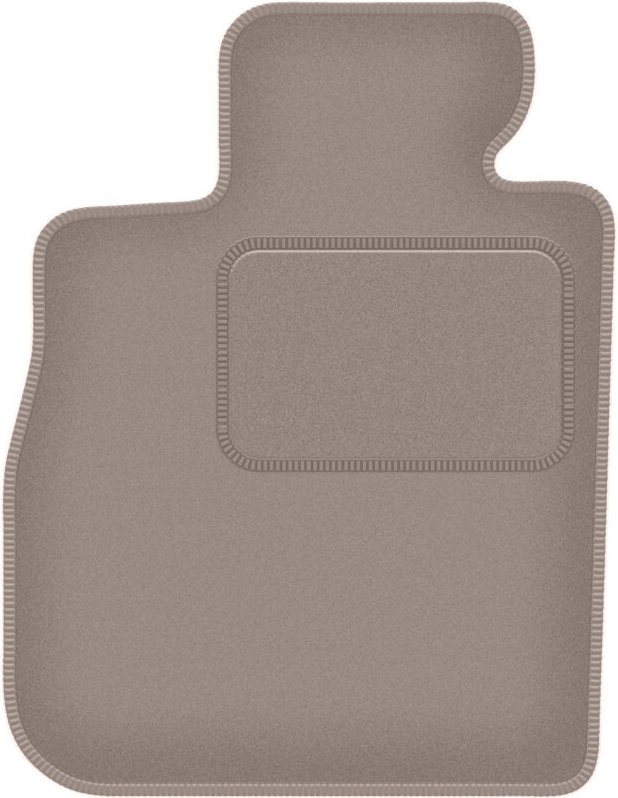 Beige Fahrermatte für: BMW 8 G15 Coupé (2018-2022)