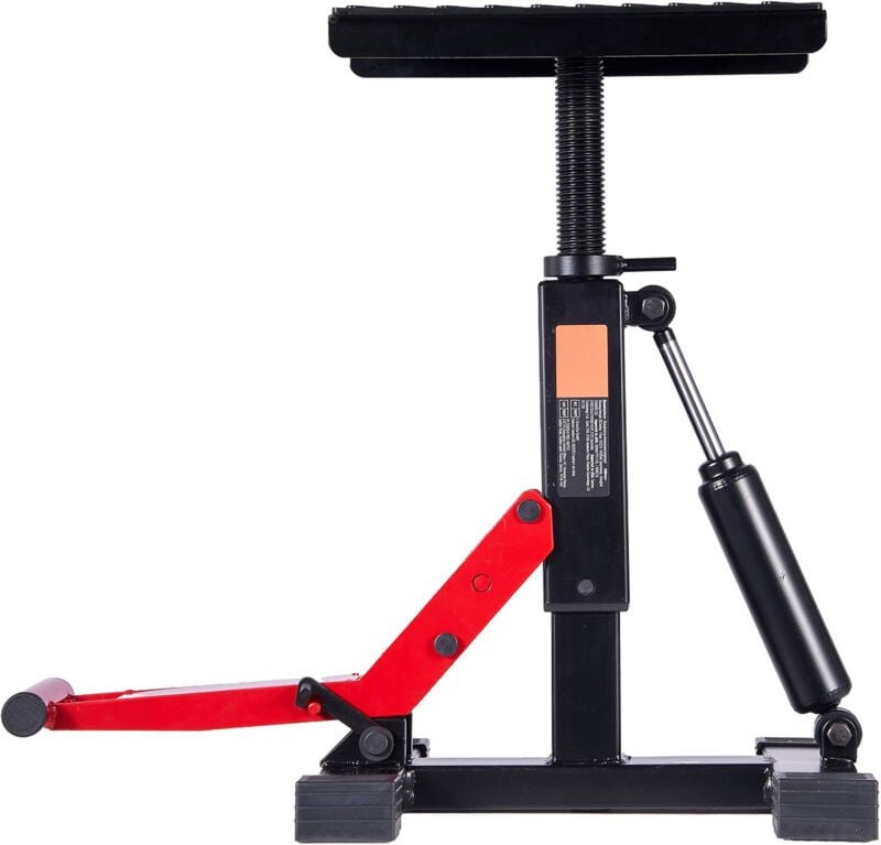 Mophorn - Hydraulischer Motorrad-Hebetisch für Dirt Bikes (544 kg Tragkraft), höhenverstellbarer Liftständer für Wartung...