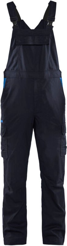 Blaklader - Blakläder Latzhose Industrie Stretch, marineblau / kornblau, Konfektionsgröße 52