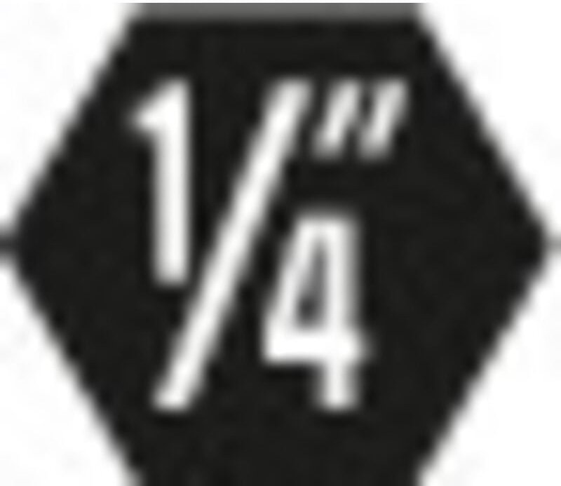 Gedore 666 TR90 T25-02 Torsions-Bit-Satz TX T25, Länge 90 mm