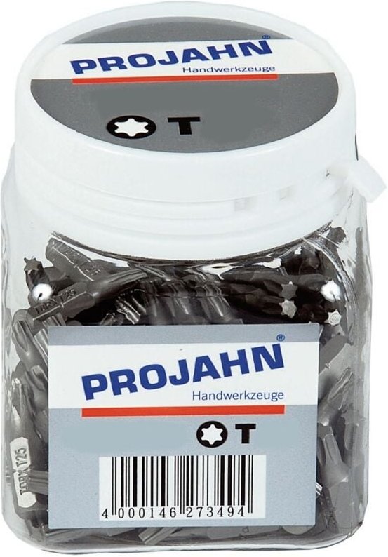 Thumbnail - Projahn 1/4 Bit L25 mm TX T20 100er Pack