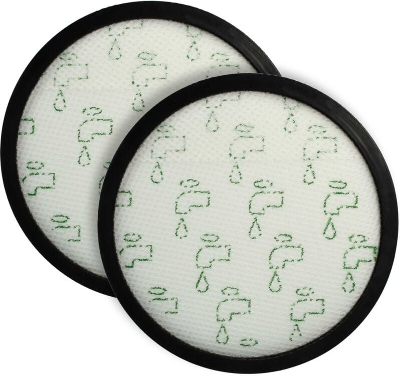 Thumbnail - 2x Staubsaugerfilter kompatibel mit Rowenta Green Force Effitech RO7473EA, RO6189EA Staubsauger - Abluftfilter Schwarz W...