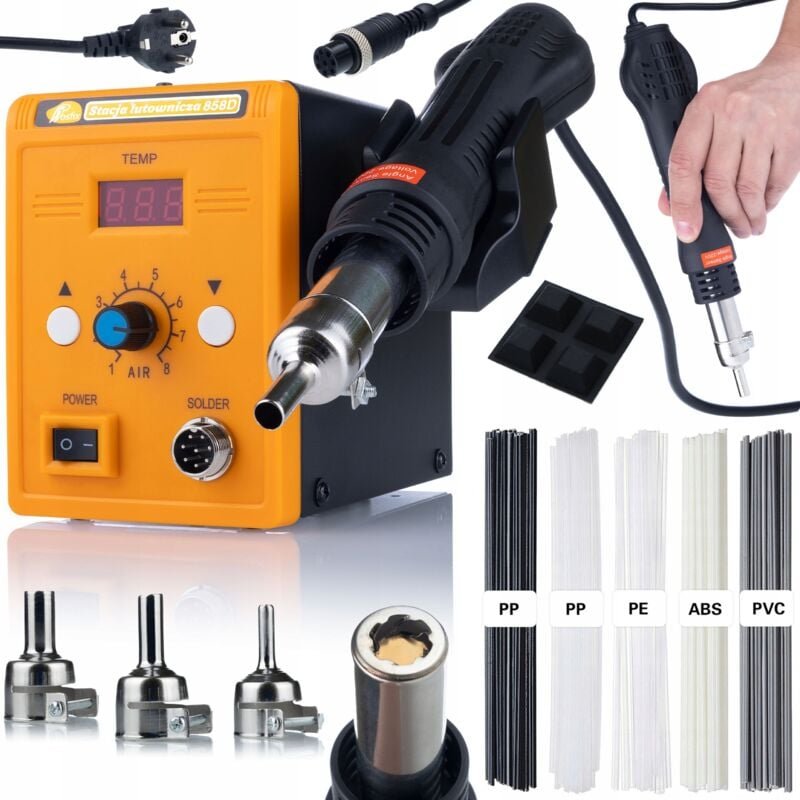 Thumbnail - Heißluft-Lötstation Rosfix 858D + Prowelder Kit Mini Rosfix-Lötstation