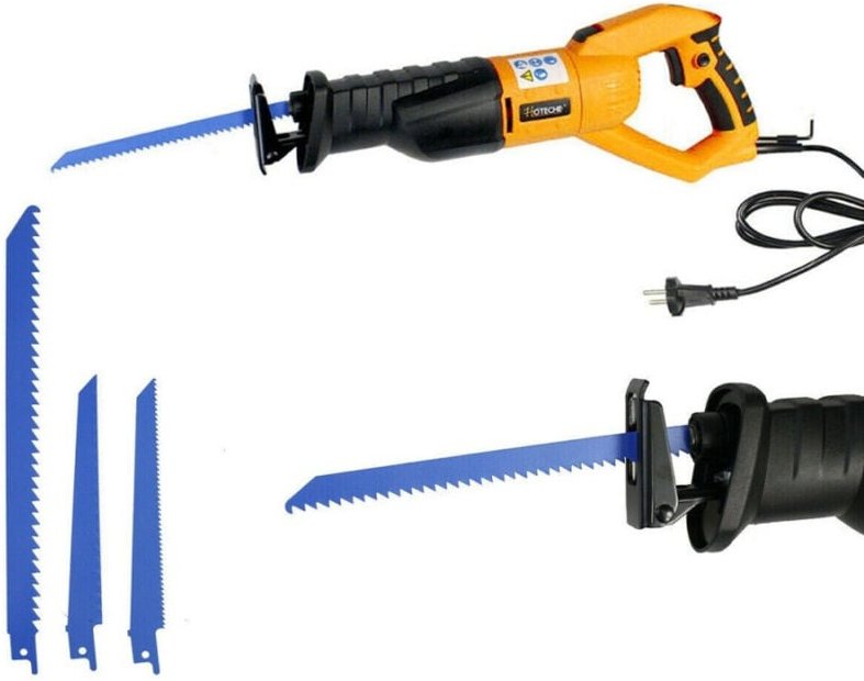 Trade Shop Traesio - Trade Shop - elektrische stichsäge 700 watt 3 blätter holz metall -