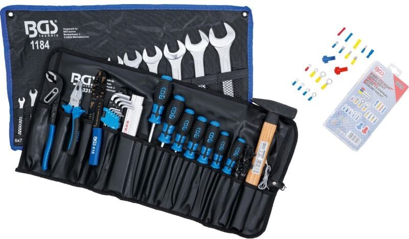 Werkzeugsortiment in Rolltasche 270-tlg.