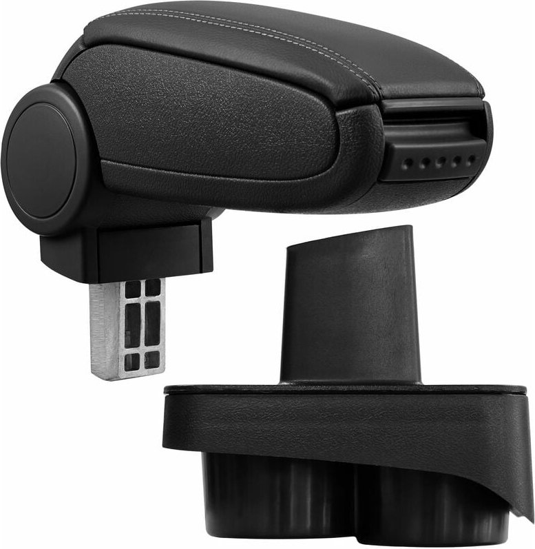 Pro.tec - Mittelarmlehne vw Polo 9N mit Staufach Kunstleder Schwarz