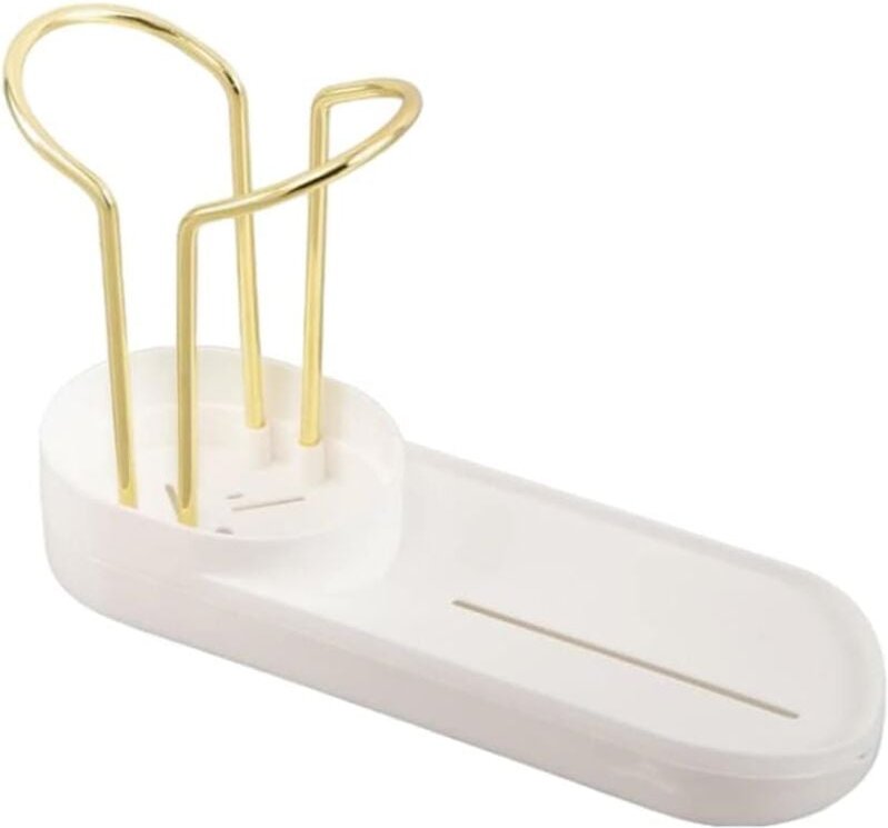 Abtropfgestell für Spülbeckenschwämme, Spülbeckenhalter, für Küche, Bad, Seifenaufbewahrung, Abtropfgestell