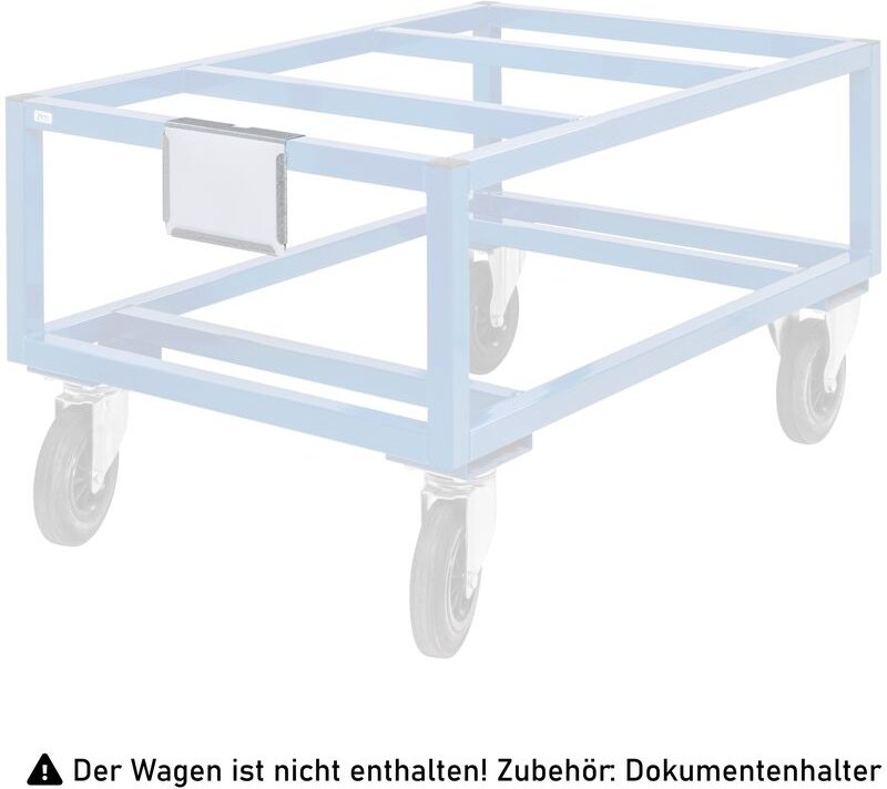 Kongamek Dokumentenhalter A5 221x50x156mm als Zubehör für Palettenwagen