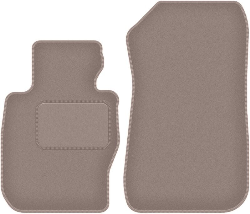 Beige Vordermatten für: BMW 3 E92 xDrive Coupé (2004-2011)