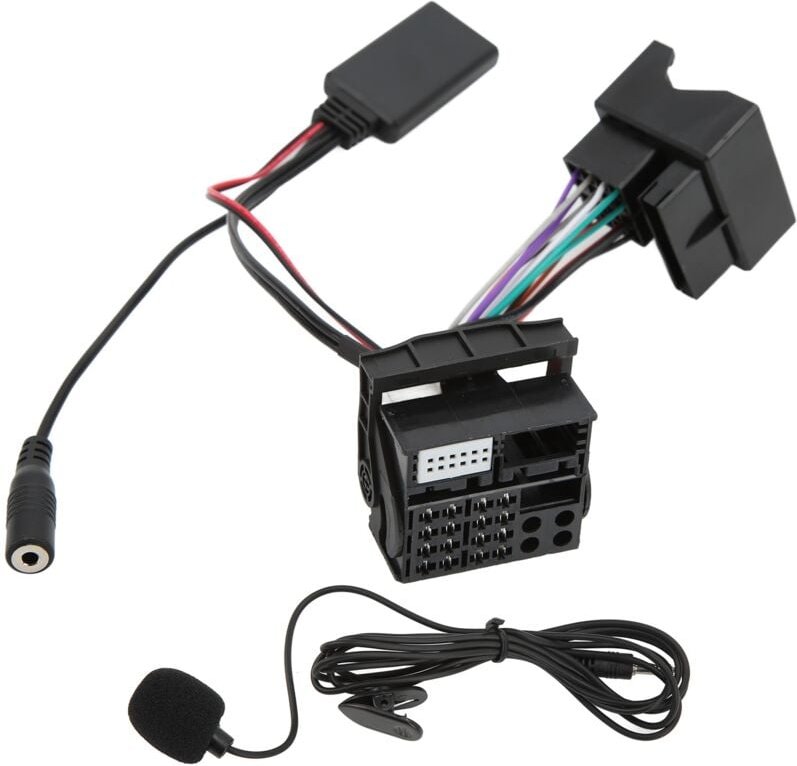 Eosnow - 12pin Bluetooth 5.0 Aux -Audio -Kabel -Adapter -Mikrofon Hände kostenloser Austausch für 207 307 407 308