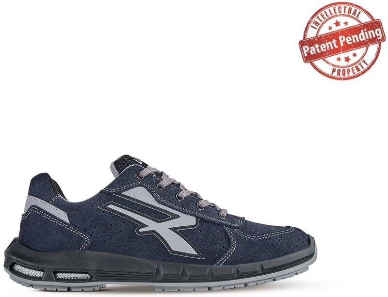 Sicherheitsschuhe niedrig NASH PLUS S1P SRC ESD - Blau/Grau 38