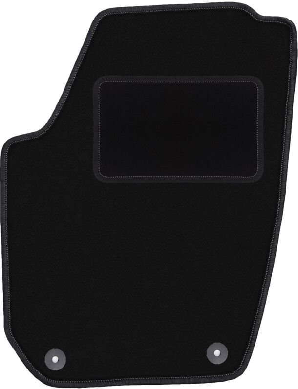 Fahrermatte schwarz für: Skoda Fabia II Schrägheck, Kombi (2007-2014)
