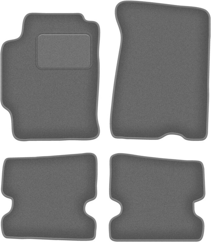 Graphit-Fußmatten für: Mazda MX-6 II Coupé (1992-1997)