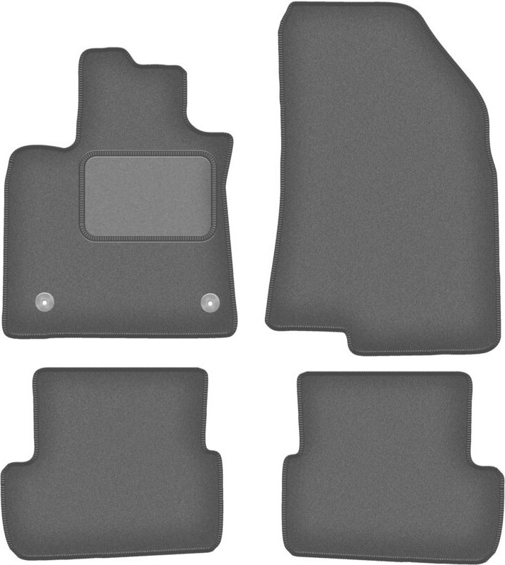 Graphit-Fußmatten für: Dacia Sandero III Fließheck (2021-)