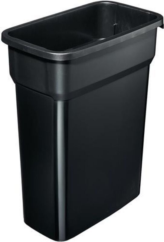 Wertstoffsammler 55l H610xB490xT290mm schwarz