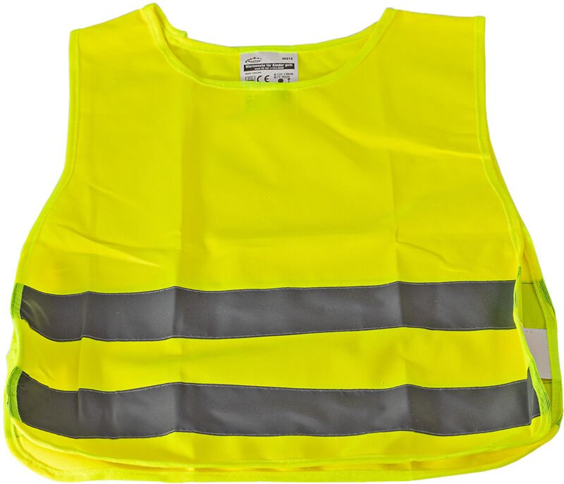 Kinder Warnweste Sicherheitsweste reflektierend eu en iso 17353:2020 Gr.S - Kestek