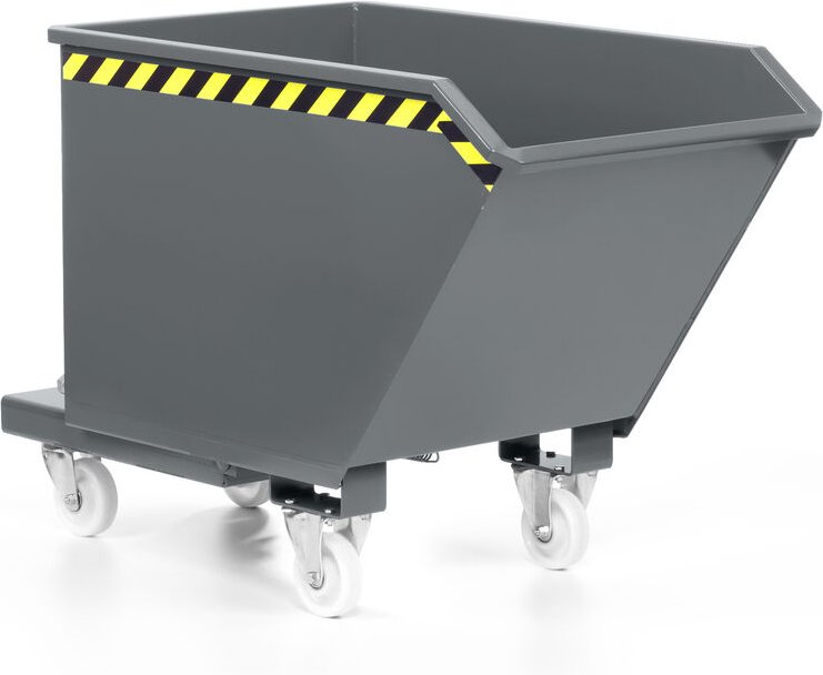 R+R Industrietechnik Universalkipper Typ RUK-30 680x1400x580mm 300dm³ RAL 7005 Mausgrau