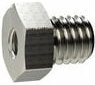 Reduziernippel kurz, M14x1,5 a., M10x1,0 i., sw 17, Messing vern. - Riegler