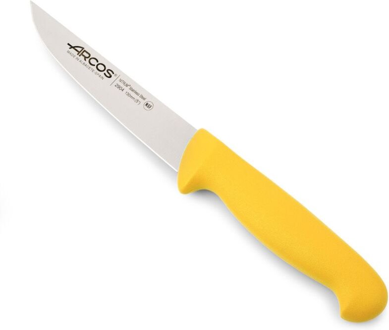 Thumbnail - Arcos - Küchenmesser 2900 - Prof 290400 aus Nitrum-Edelstahl und mango ergonomisches gelbes Polypropylen und 13 cm Kling...