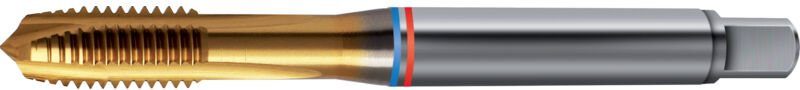 Format - Maschinengewindebohrer tandem DIN376 hss-pm TiN Typ n 6H Form b M20