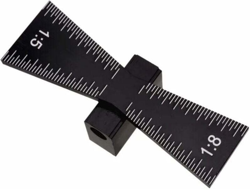 Alovez - Schwalbenschwanzmarkierung für die Holzbearbeitung, Markierungsvorlage aus Aluminiumlegierung, Holzverbindungsl...